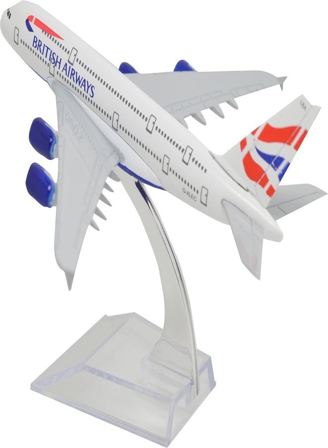 HOUSE HATCH Diecast Aeroplane Scale Model, Aircraft Model Airline, Metal Aircraft, Only for Display Size -16 Cm Multicolor (British Airways) - Image 3